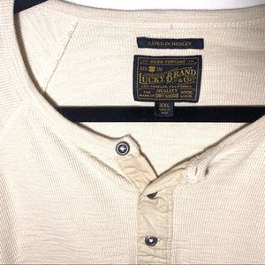 Lucky brand shirt Mens or oversized women’s